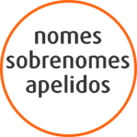 nomes, sobrenomes e apelidos